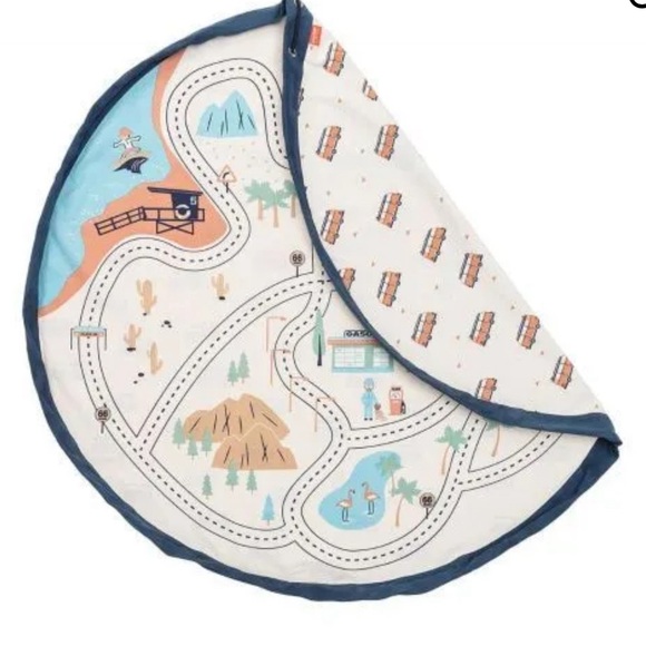 Play & Go toy storage bag L.A. Roadmap pattern - Picture 2 of 11